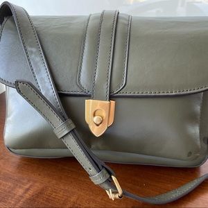 Olive green crossbody bag